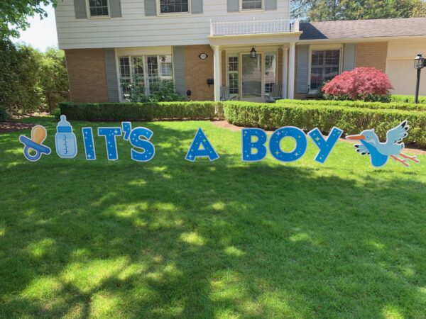 It's a Boy Lawn Sign
