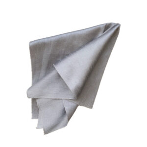Charcoal Faux Silk Napkins