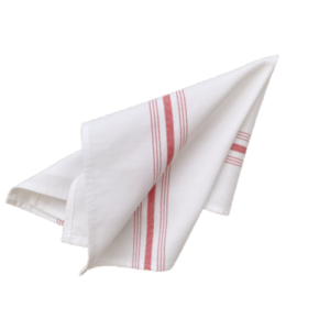 Red Stripe Bistro Napkins