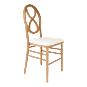 Raw Wood  Chair (with cushion)
