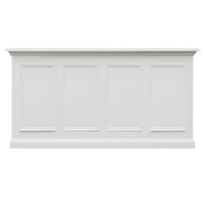 White Traditional Wood Bar