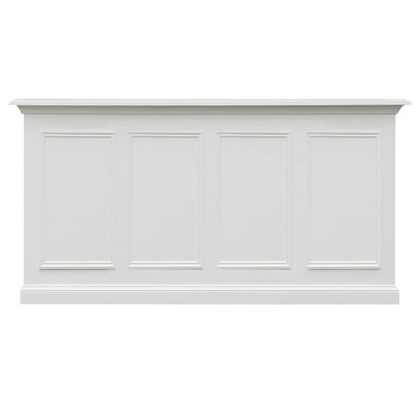 White Traditional Wood Bar