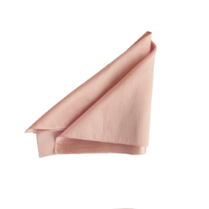 Blush Faux Silk Napkins