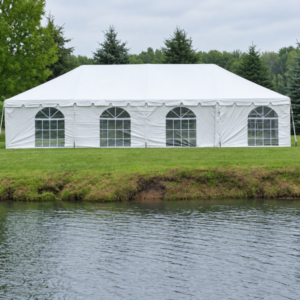 White Frame Tent - 20' x 40'