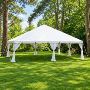 White Frame Tent - 30' x 30'