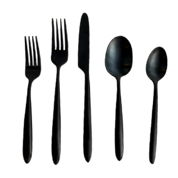 Graphite Black Flatware