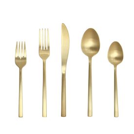 Brushed Gold Cutlery