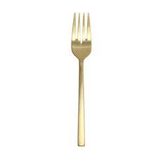 Brushed Gold Dessert/Salad Fork