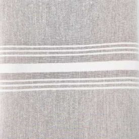 grey chambray stripe napkin