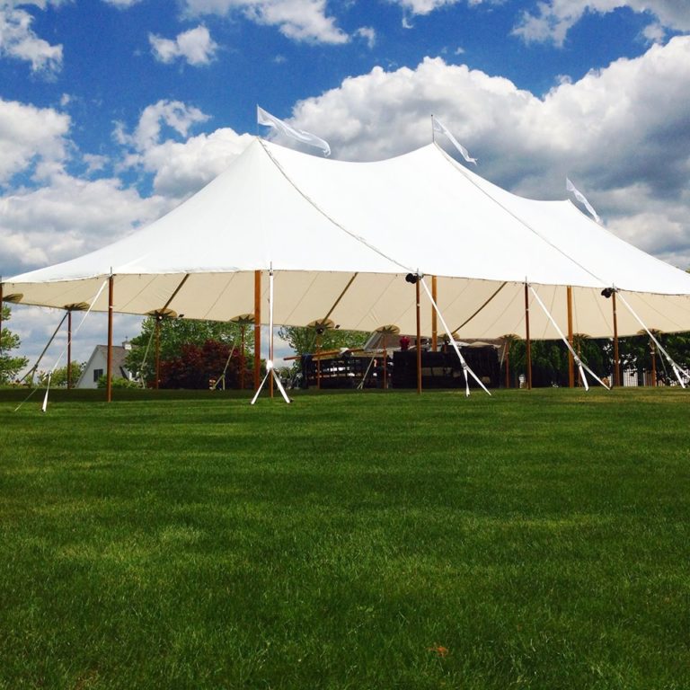 Sail Cloth Tent - 44' x 84' | A&B Event + Tent Rental