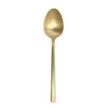Brushed Gold Soup Spoon
