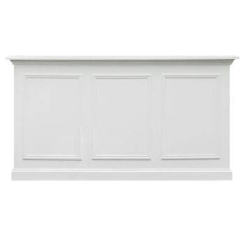 White Traditional Wood Bar