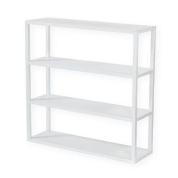 White Bar Rack